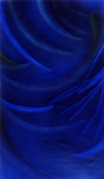 “Mavi Işık I / Blue Light I”  2001 Tuval üzerine akrilik / Acrylic on canvas 72x122cm