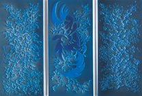 Sonsuz Değişim I-II_III / Eternal Change I-II-III 2003 Tuval üzerine akrilik / Acryilic on canvas 170x78cm